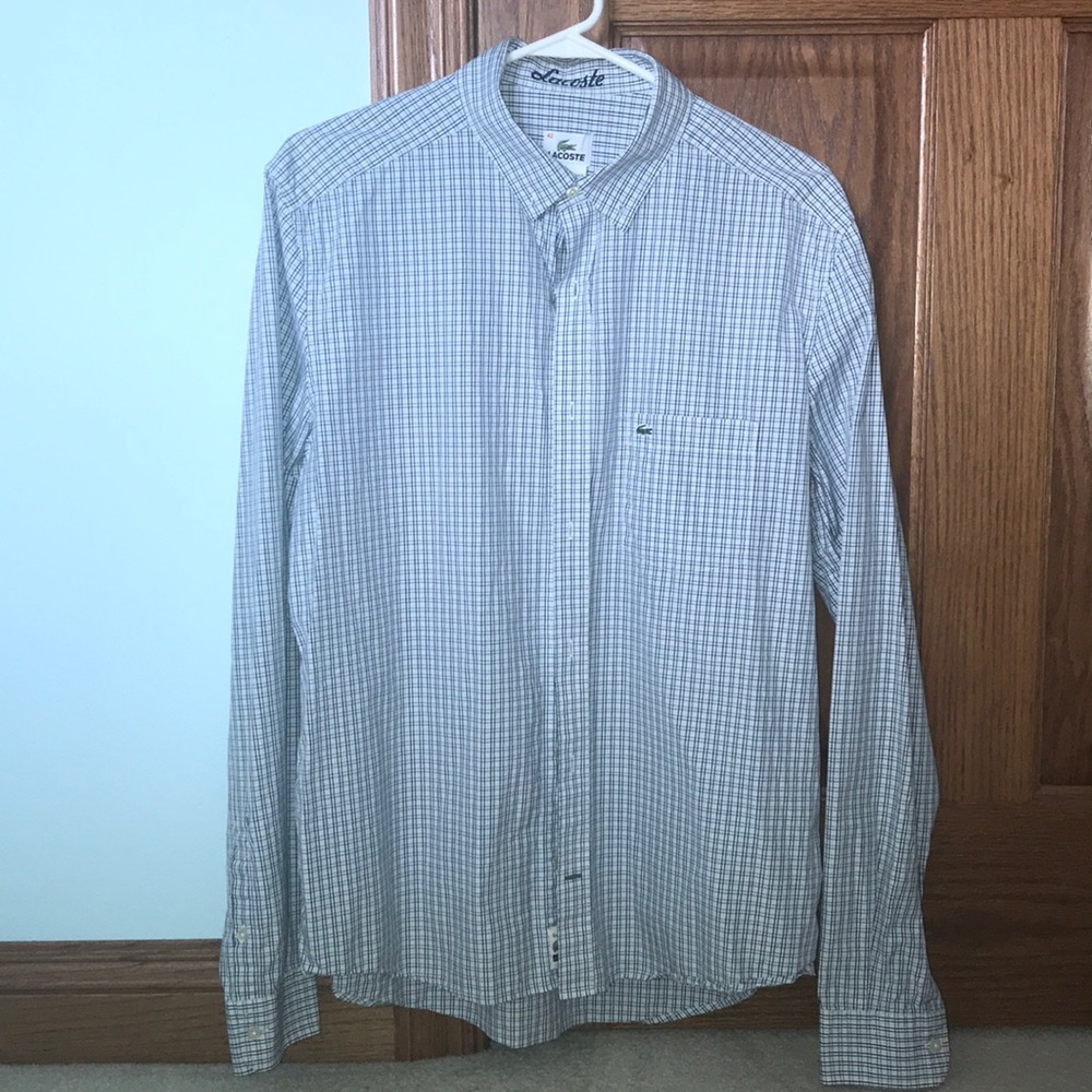 Lacoste button down shirt - perfect condition